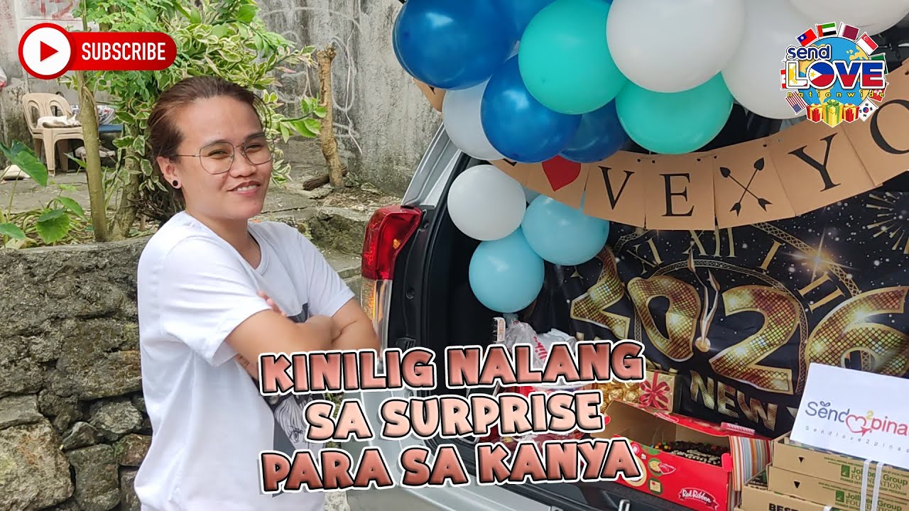 Kinilig nalang sa homecoming surprise para sa kanya