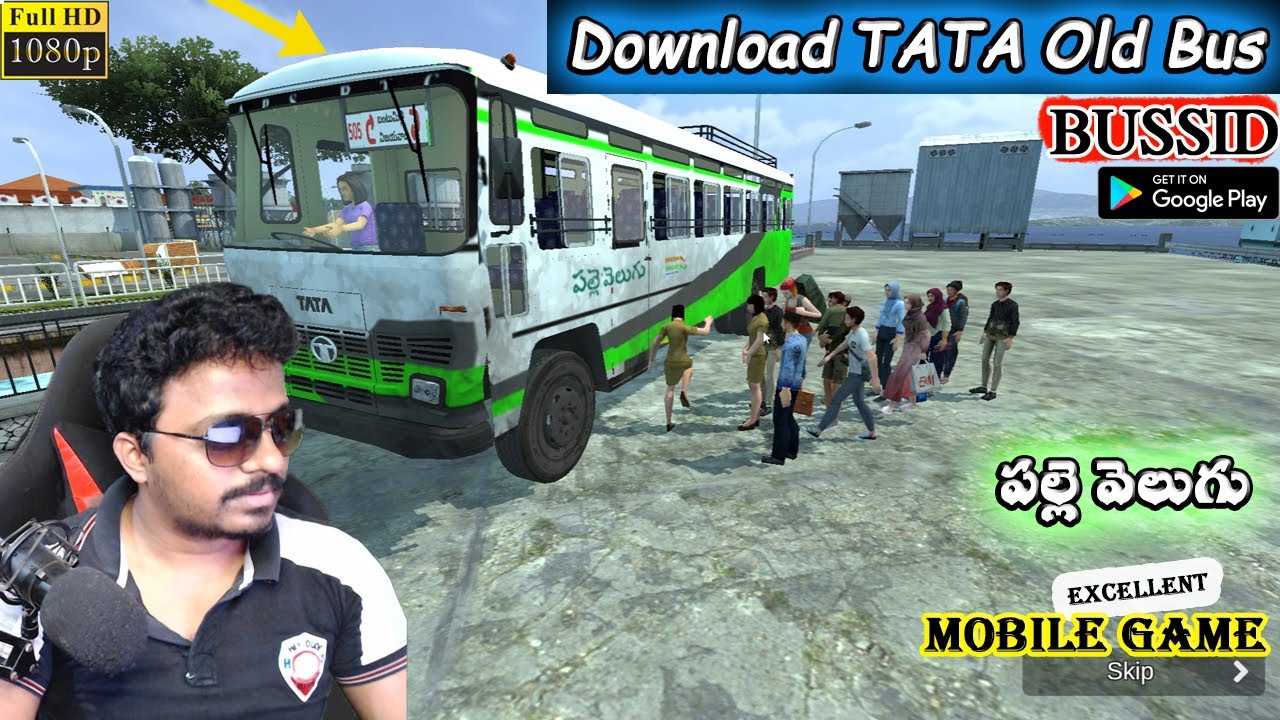 How to Download TATA Old Bus Mod in Bus Simulator Indonesia in Telugu