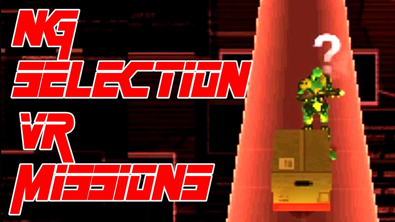 EVERY NG Selection VR Missions (MGS1)