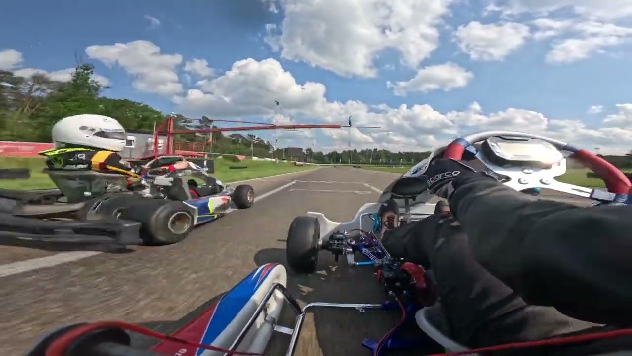 Testing my new 2024 energy corse eclipse kz kart