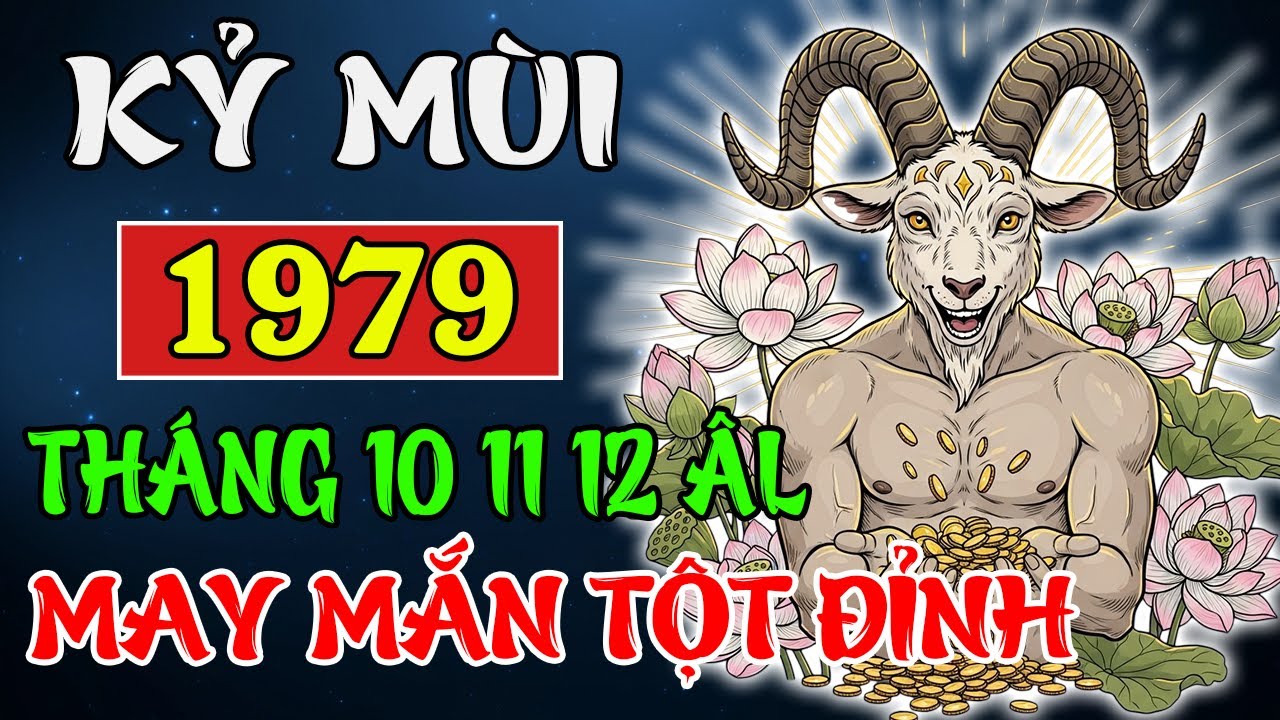 Tuổi Kỷ Mùi 1979 Cuối Năm 2025 | Phúc Đức Hưng Long, Sự Nghiệp Phát Đạt Ba Tháng Liền!