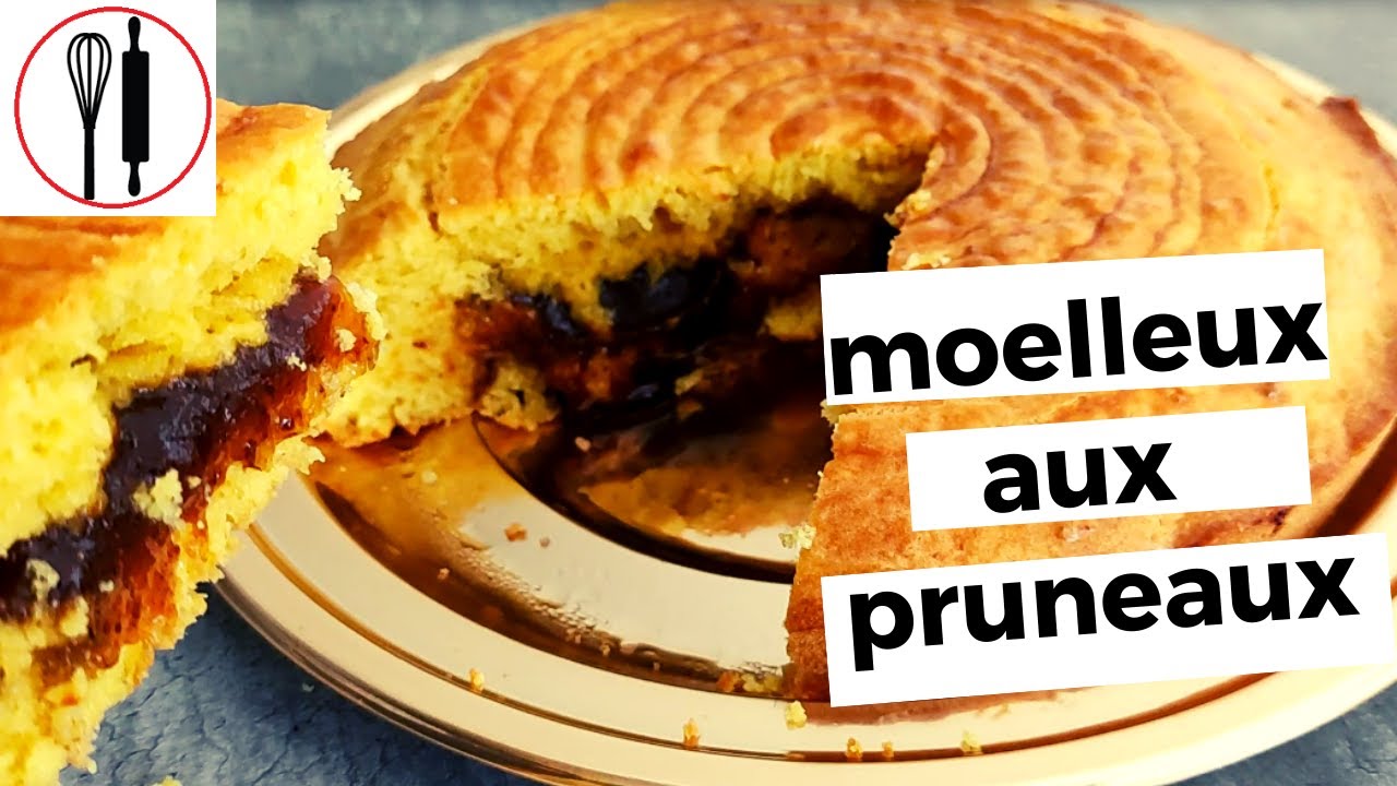 gateau aux pruneaux moelleux