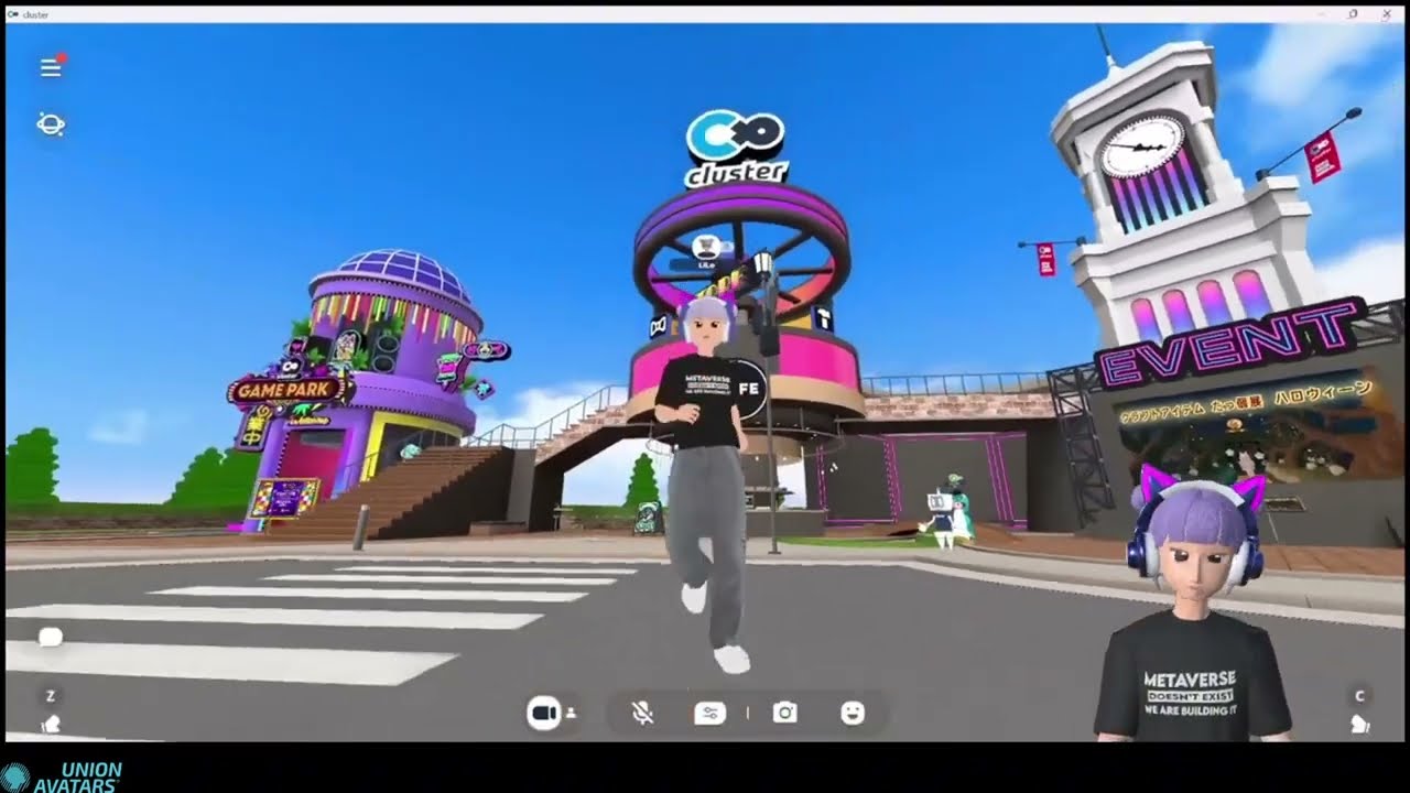 Upload Your 3D Avatar to Cluster Metaverse Platform