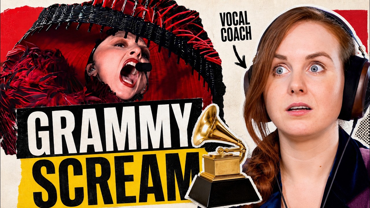 Lady Gaga LIVE ПОЛНА СЮРПРИЗОВ! | ABRACADABRA (2026 GRAMMYS) | Анализ вокального тренера
