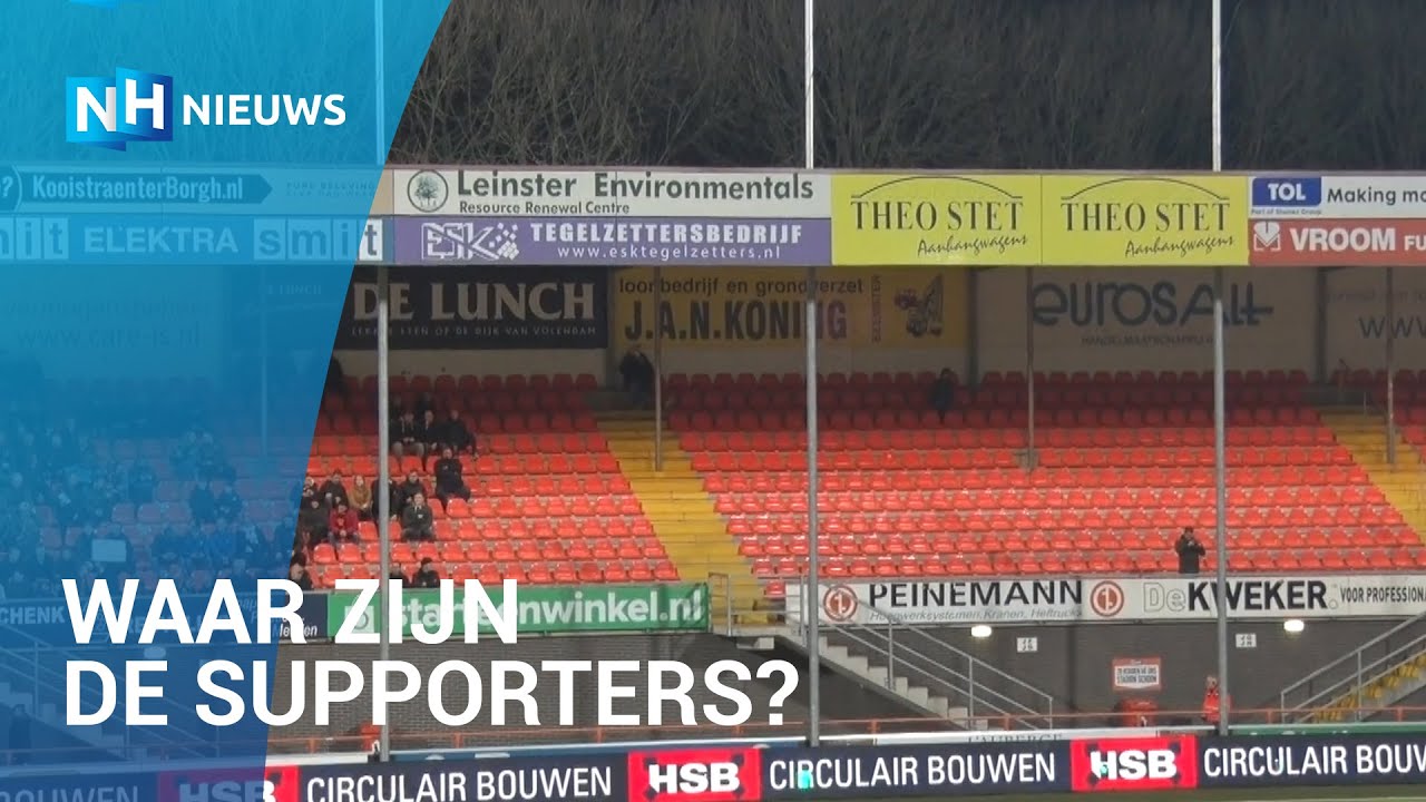 Stadion blijft leeg bij winnend FC Volendam