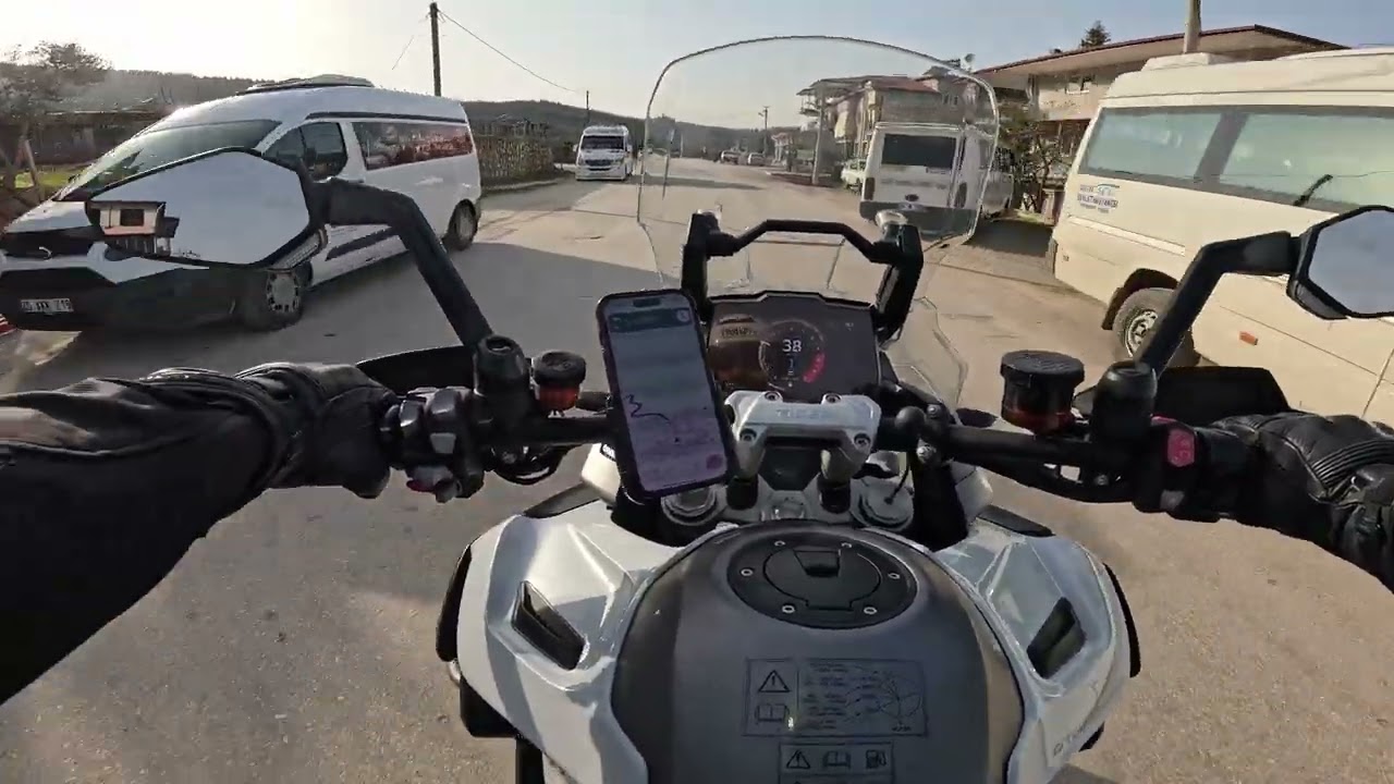 Denizli Babadağ Motosikletle Virajlı Yollar Gidiş