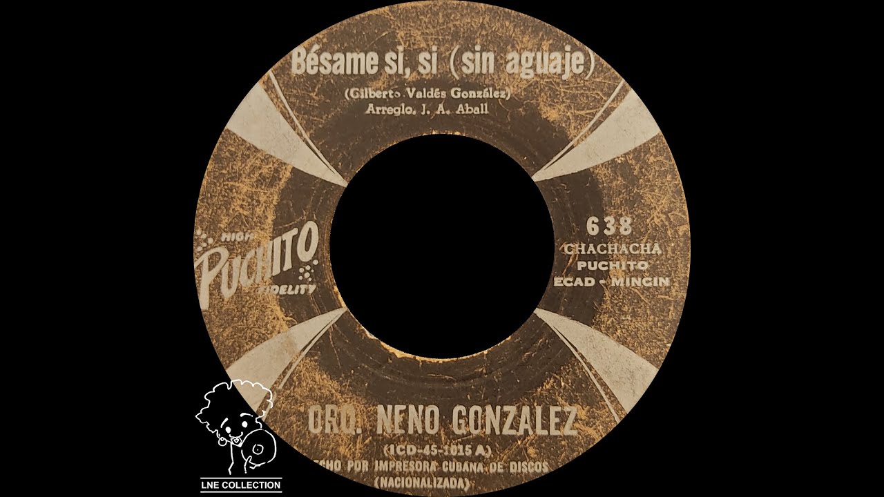 ✮ Orquesta Neno González ✮ - Bésame, sí, sí, sin aguaje (Chachachá)