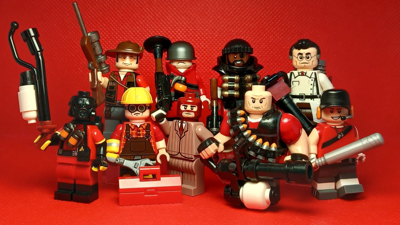 The ACTUAL Perfect Team Fortress 2 Custom Lego Minifigures!