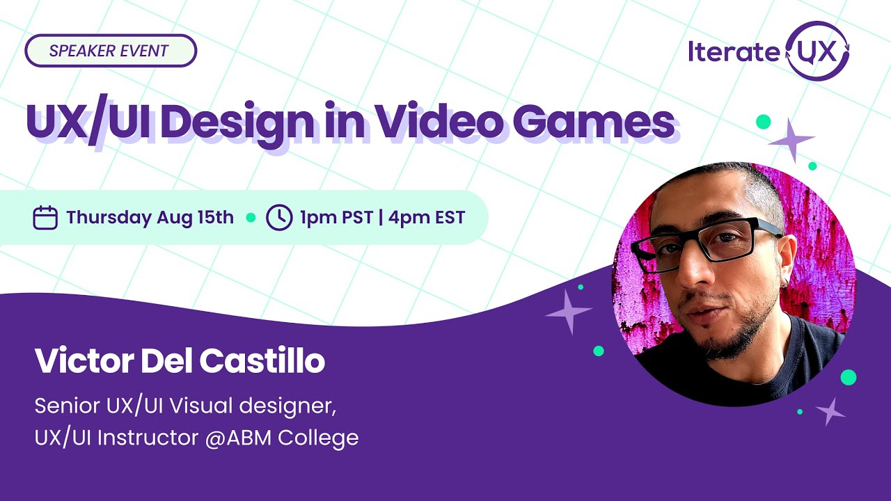 UX/UI Design in Video Games | with Victor Del Castillo