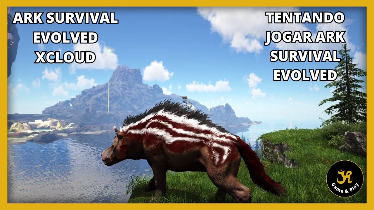 ARK SURVIVAL EVOLVED - Tentando jogar pelo XCLOUD GAMEPASS #arksurvivalevolved