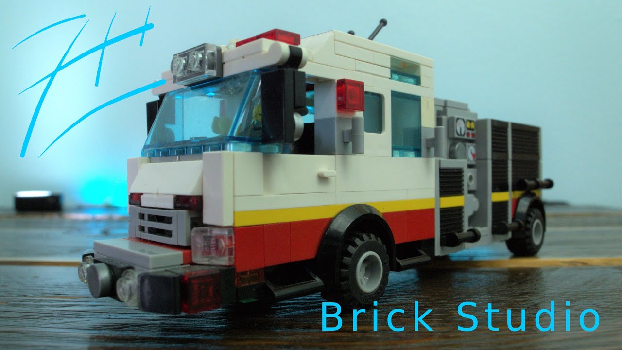 Prototype Custom LEGO Fire Pumper Showcase!