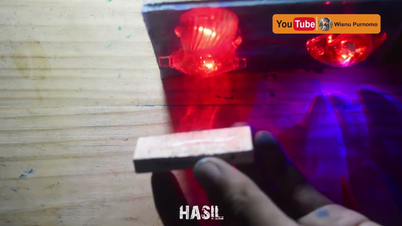 DIY  Kreasi Resin dengan Lampu LED    Resin Art   Easy Project  for Begginers