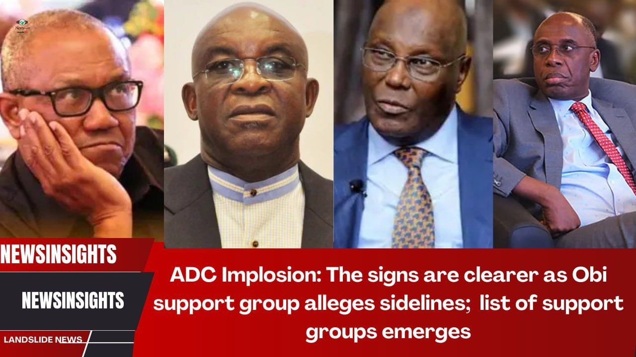 ADC Implosion: The signs are clearer as Obi support group alleges sidelines; support groups emerges