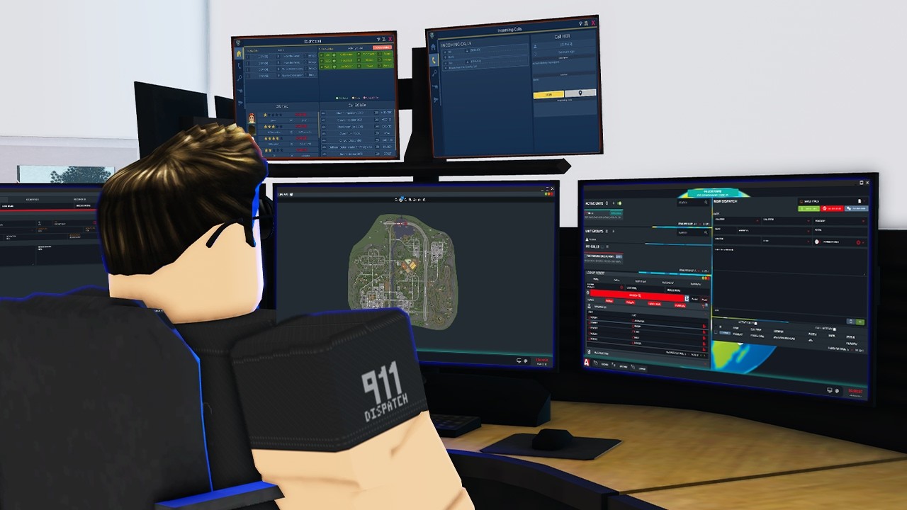 I became a police dispatcher on Roblox