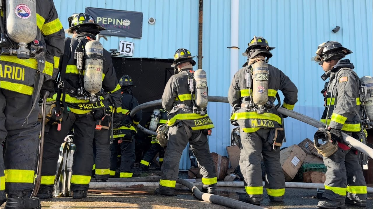 FDNY Brooklyn 4th Alarm Box 3810 Fire in a Very Large Warehouse 