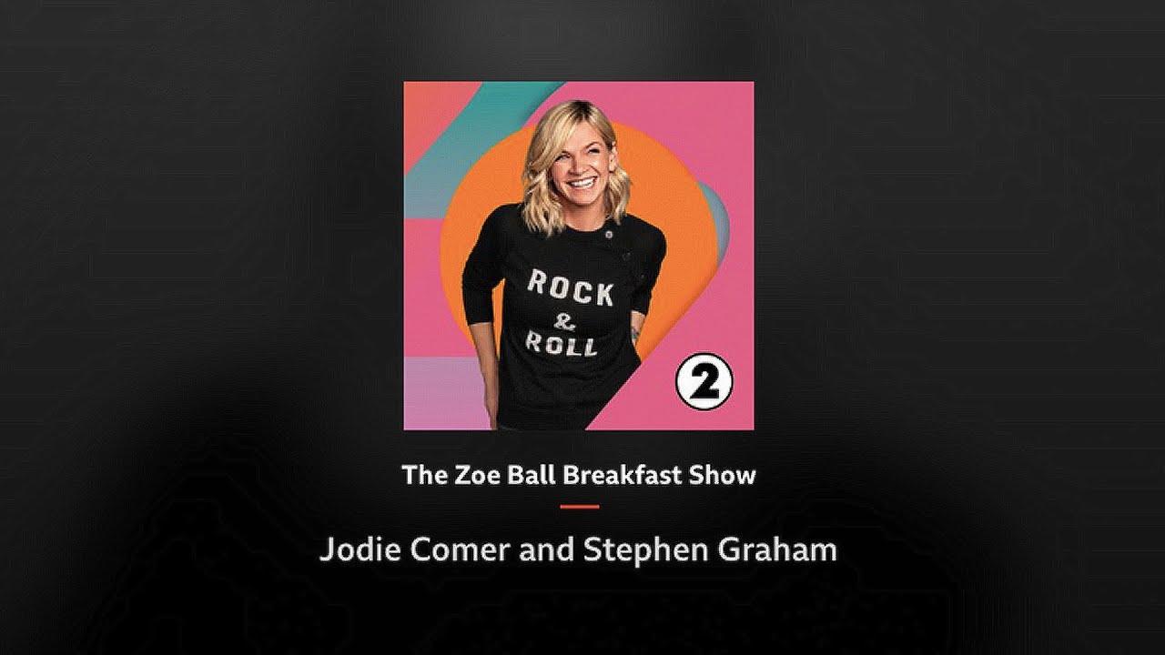 Jodie Comer & Stephen Graham on The Zoe Ball Breakfast Show BBC Radio 2- 15th September 2021