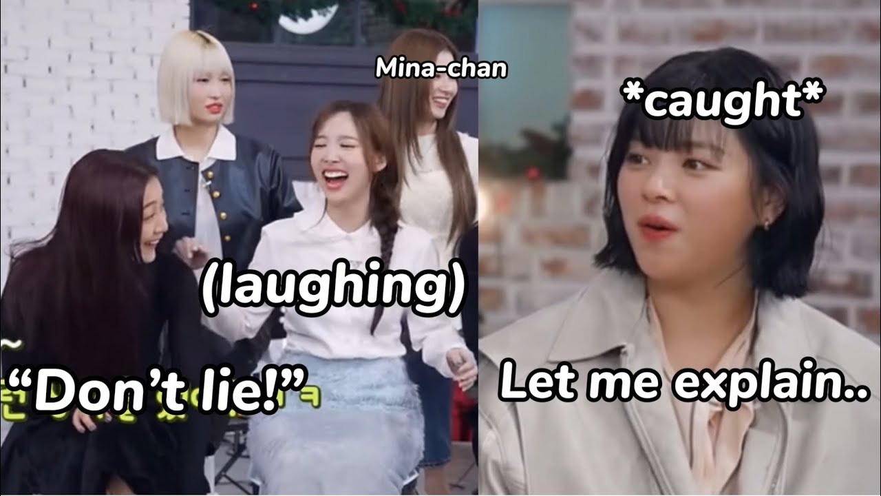 twice casually *exposing* jeongyeon’s secret in front of her idol crush