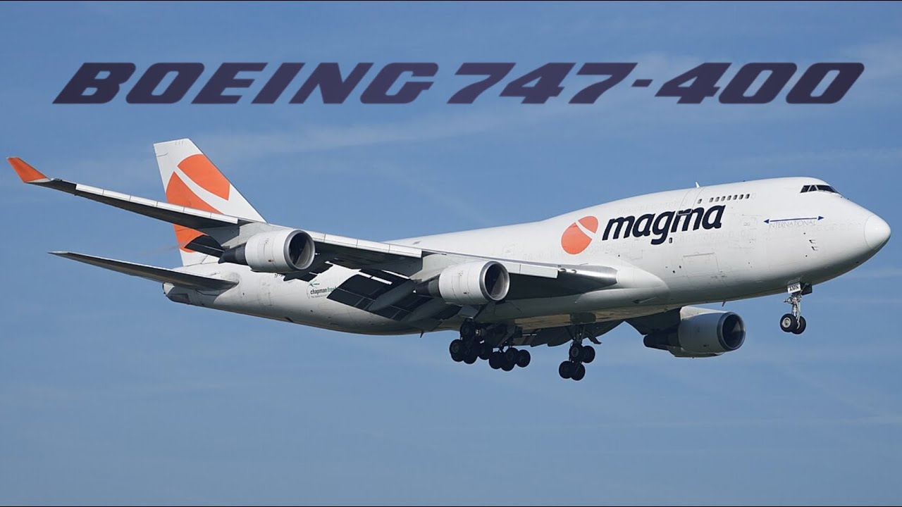 Boeing 747-400 - Landing & Cargo operations in Bologna (BLQ/LIPE) - Amazing sunset | 4K Ultra HD |