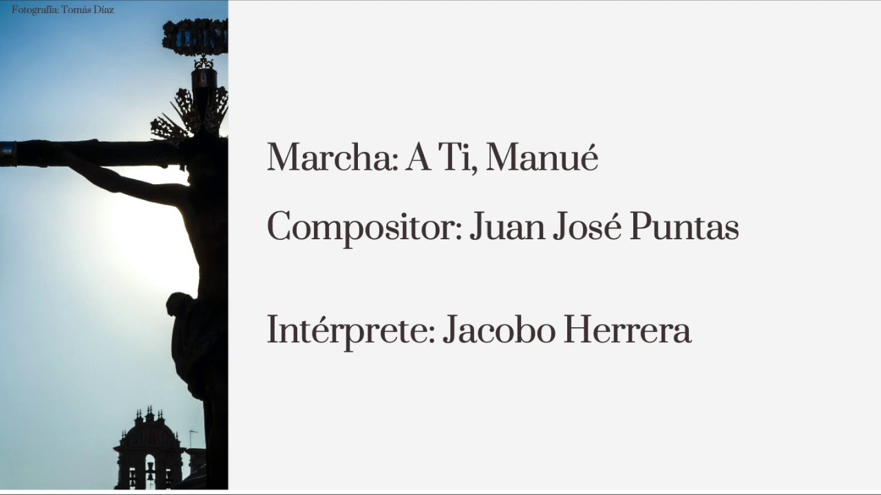 A Ti, Manu&eacute; (adaptaci&oacute;n a piano)