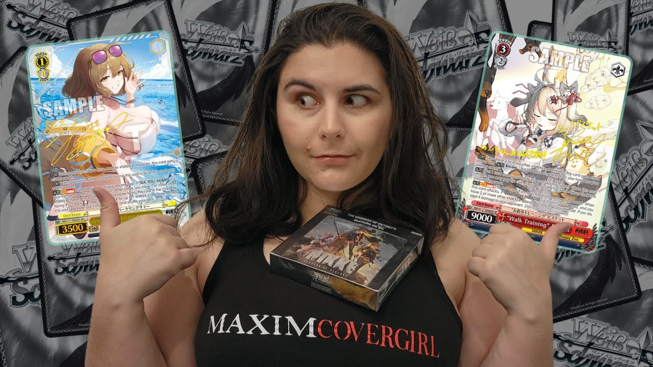 Scientific Investigation of Goddesses ( ͡° ͜ʖ ͡°) | Weiß Schwarz NIKKE English Unboxing