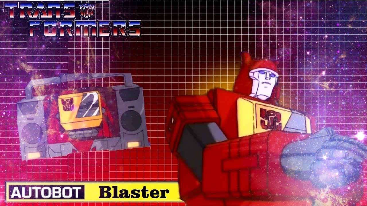 The History of Blaster (G1 Transformers 1980's Cartoon)