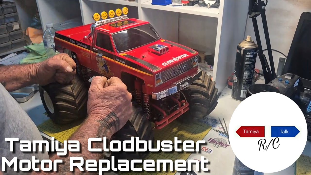 Tamiya Clodbuster Motor Replacement