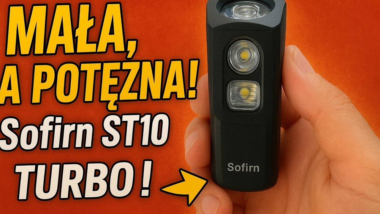 Mała… a świeci jak potwór! Sofirn ST10 test 😱