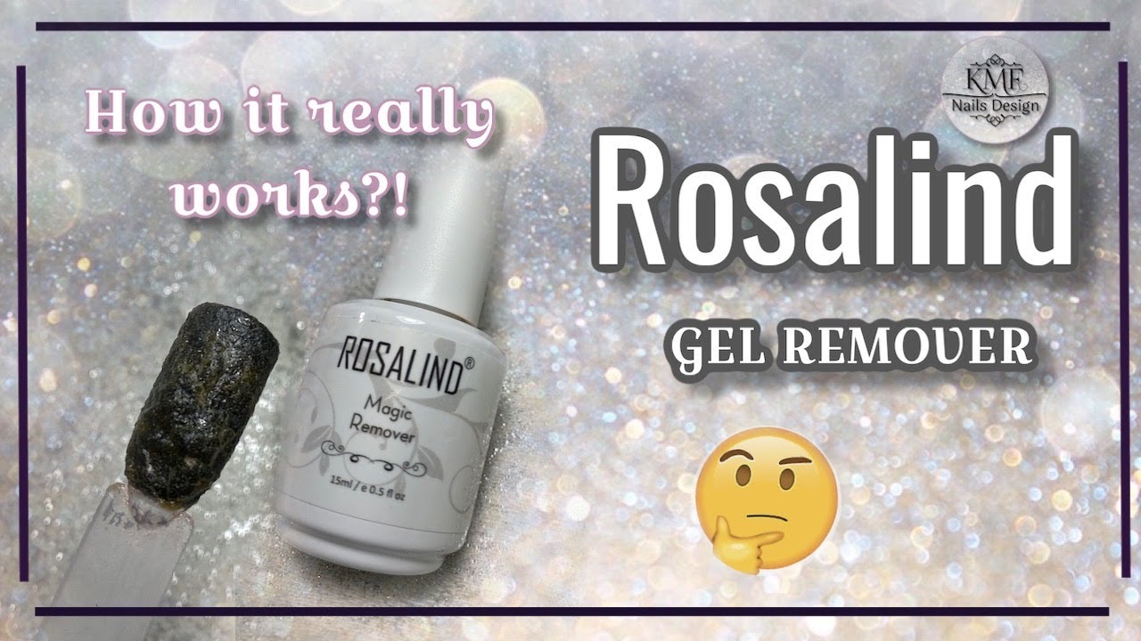 Nail Gel Polish Remover by Rosalind / YOU WON'T BELIEVE IT!!!! | KMF Nails Design