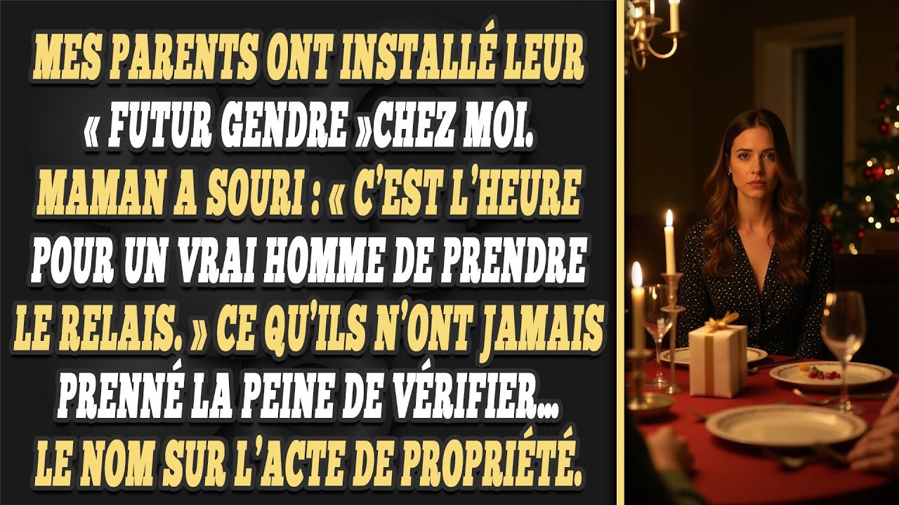 MES PARENTS ONT INSTALLÉ LEUR « FUTUR GENDRE » CHEZ MOI. MAMAN A SOURI : « C’EST L’HEURE POUR UN...