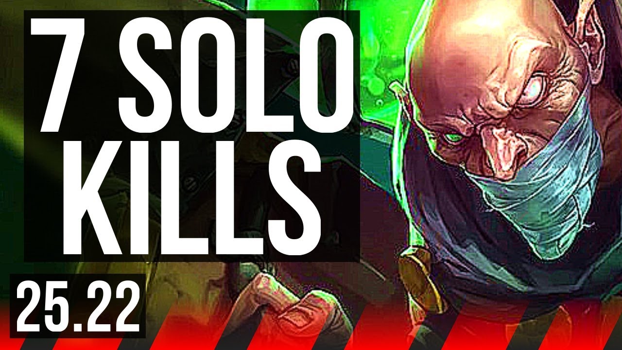 SINGED vs MORDEKAISER (TOP) | 7 solo kills, 11/4/9 | EUW Master | 25.22