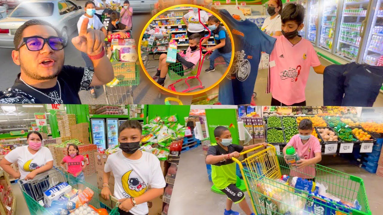 LOS SOÑADORES LE COMPRARON EL SÚPERMERCADO A SUS MAMÁS 🙌🏻😍 / Grillo La Duda
