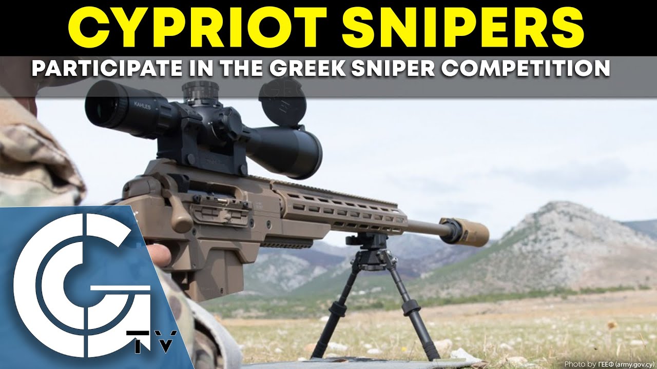Cypriot snipers participate in the Greek Sniper Competition