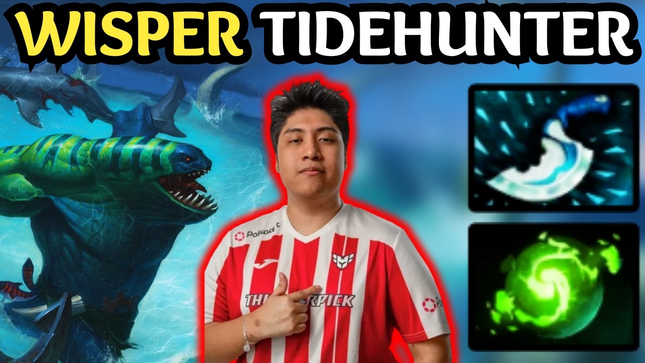 🔥 WISPER TIDEHUNTER — Perfect Ravage Every Fight vs Aurora Gaming 🔥 Dota 2 Gameplay