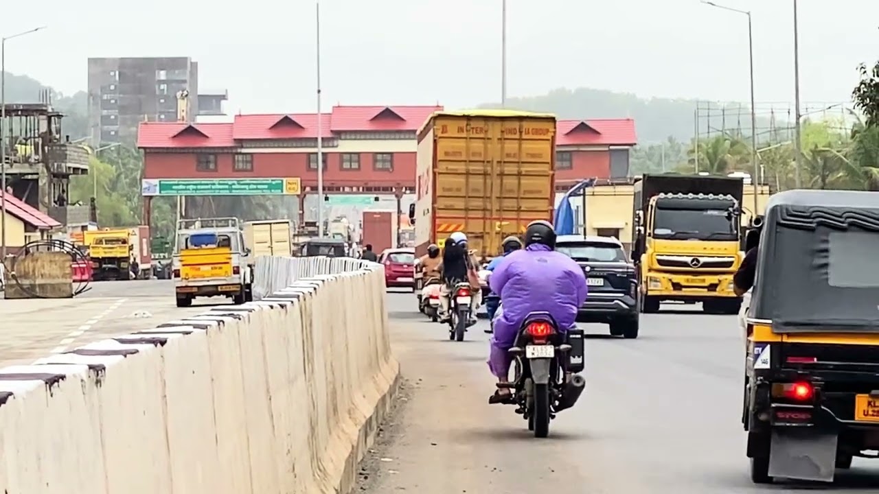 Royal drive and pantheerankavu toll booth in Kozhikode Kerala India 🇮🇳 