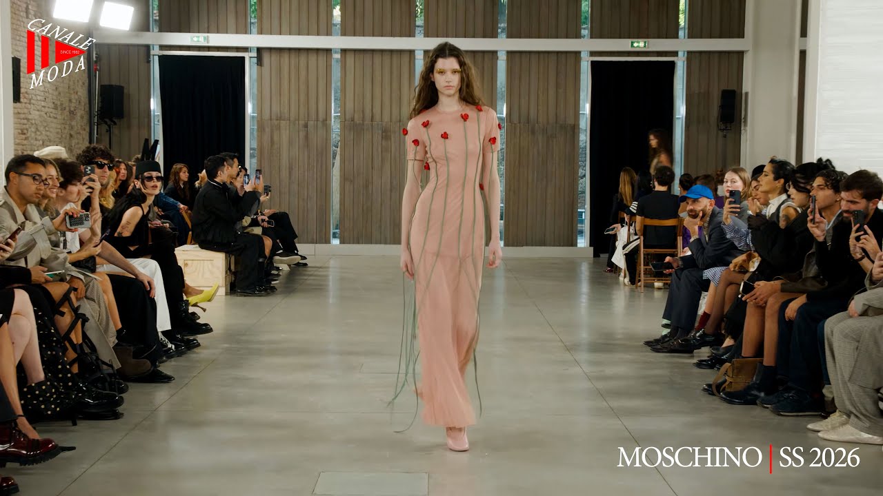 MOSCHINO Spring Summer 2026 Milan 4K - Canale Moda