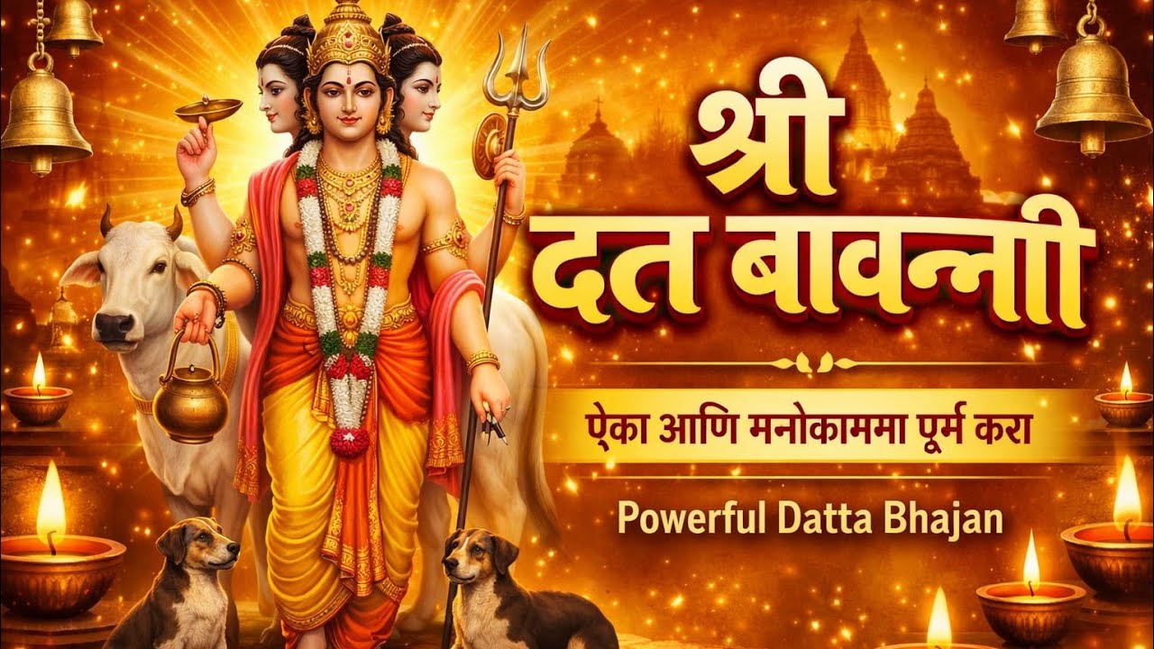 श्री दत्त बावन्नी | Shri Datt Bavanni | दत्त भक्तांसाठी शक्तिशाली स्तोत्र | Datt Bavanni Path