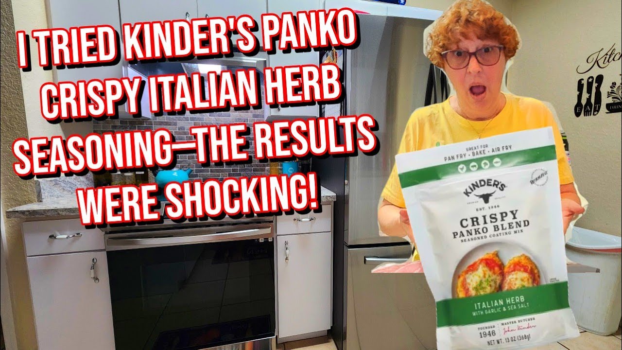 Is Kinder's Crispy Panko Italian Herb the Best Seasoning You've Never Tried? Here's My Honest Review