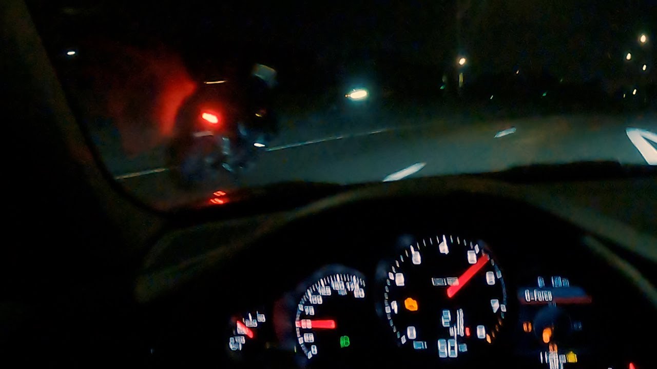 swimming with a motorcycle (POV) @NYC_RIDES