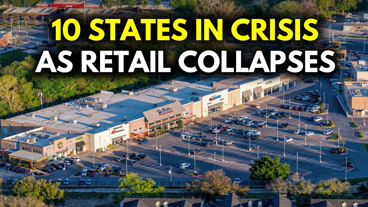 Top 10 U.S. States Facing a Crisis as Retail Collapses – Major Stores Are Disappearing