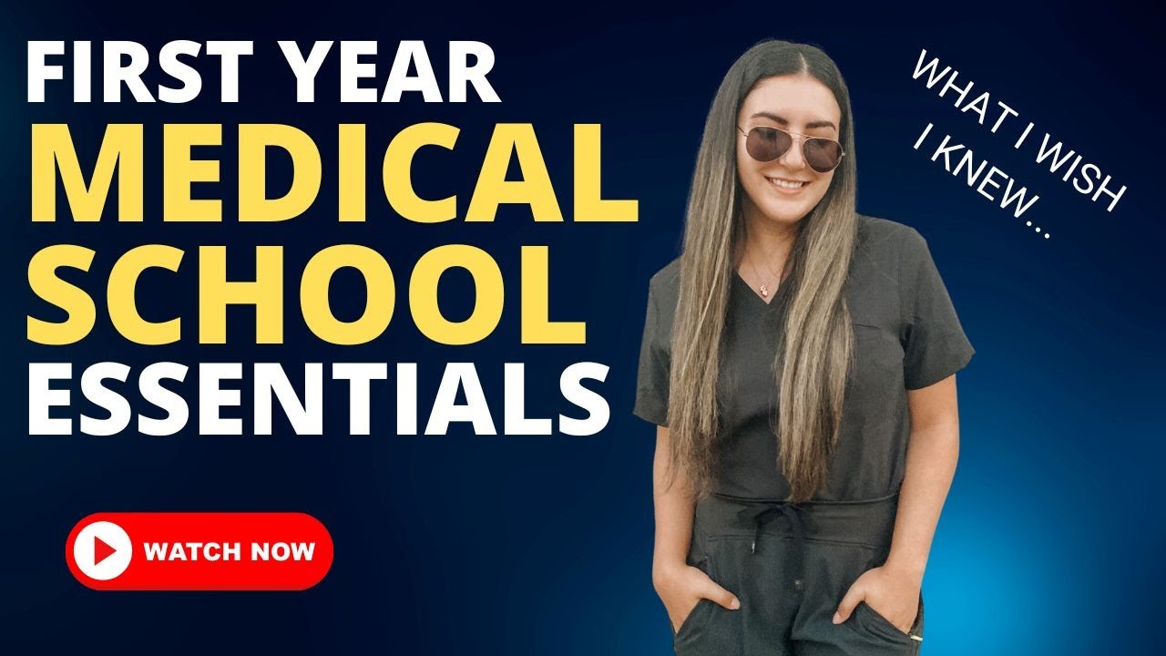 First Year Med School Essentials | What I Wish I Knew as an Incoming Medical Student
