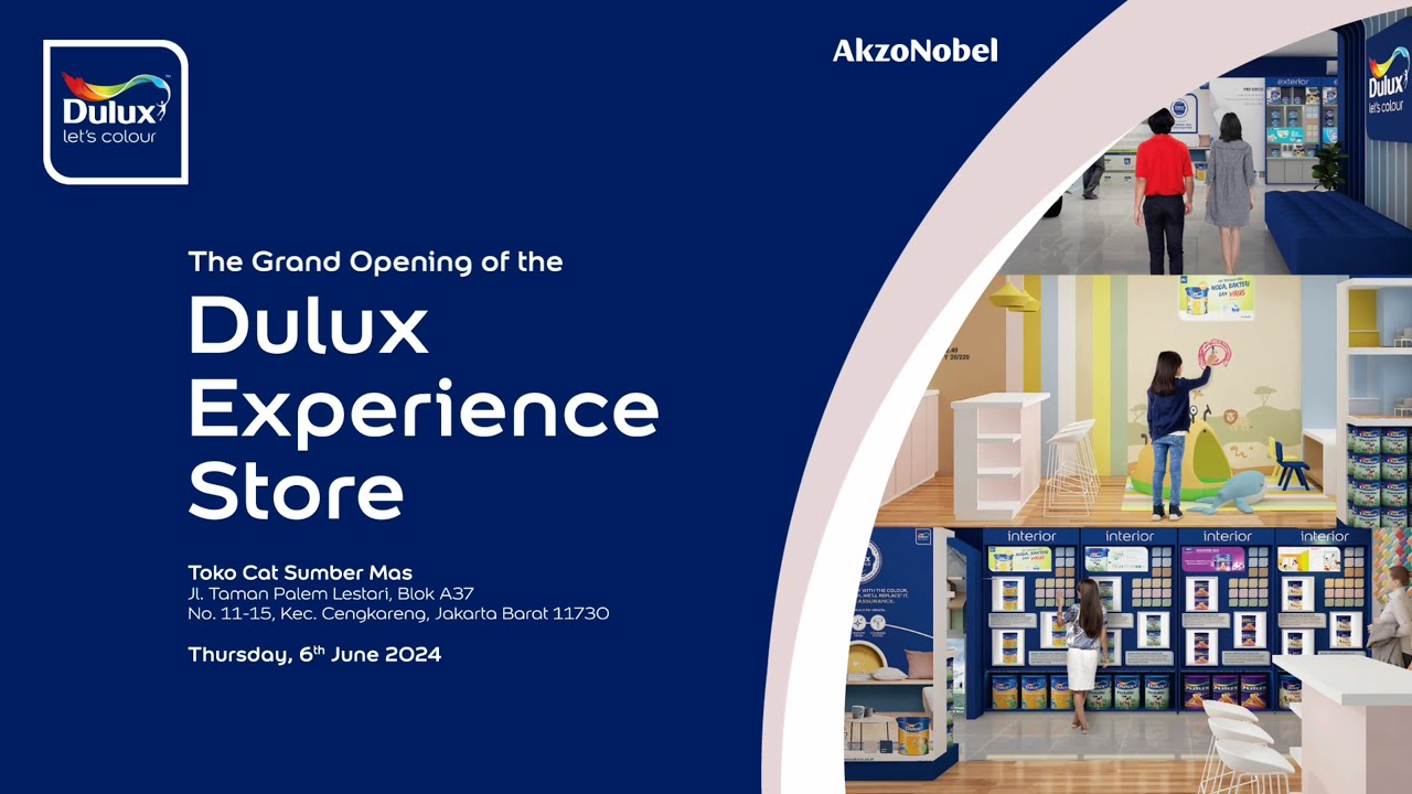 @3pointcommunication Organizing the Grand Opening of Dulux Experience Store Toko Cat Sumber Mas