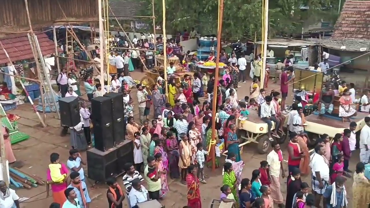 மங்கனூர் புனித செபஸ்தியார் கோவில் முதல் நாள் திருச்சிலுவை கொடியேற்றம்-2025