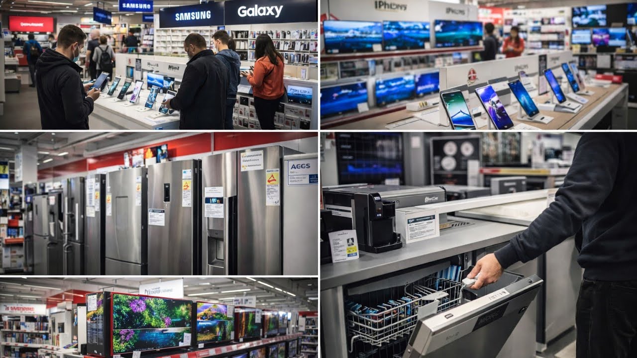 أرخص الأجهزة الكهربائية في هولندا؟ 😮 جولة داخل MediaMarkt