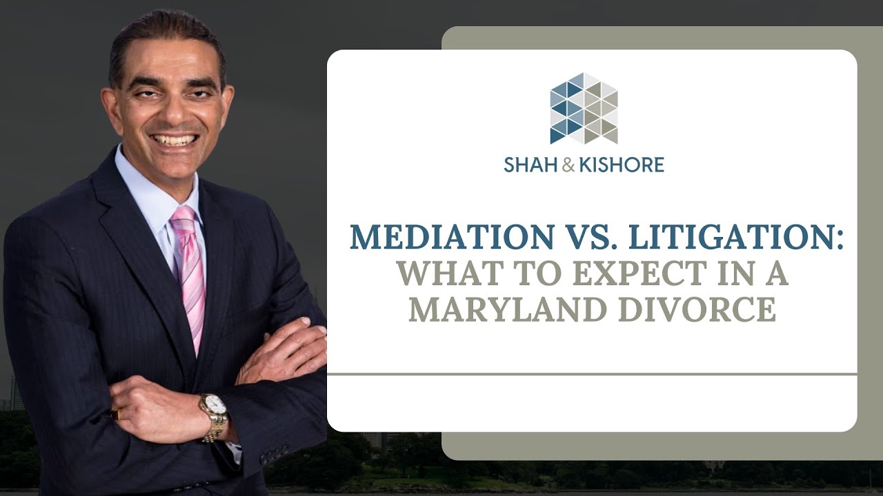 Mediation vs. Litigation: What to Expect in a Maryland Divorce