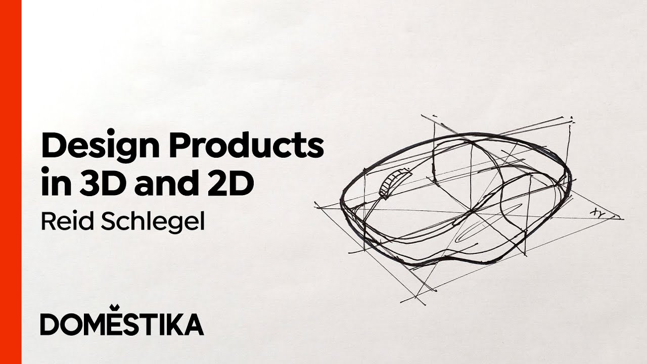 Product Design: From 3D Prototyping to 2D Sketching - Course by Reid Schlegel  | Domestika English