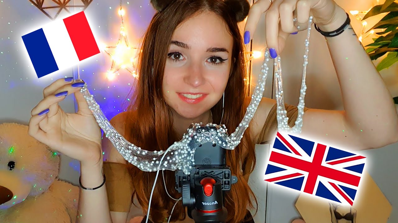 ASMR french girl tries to speak ENGLISH & relax you ♥ (sous-titres français)