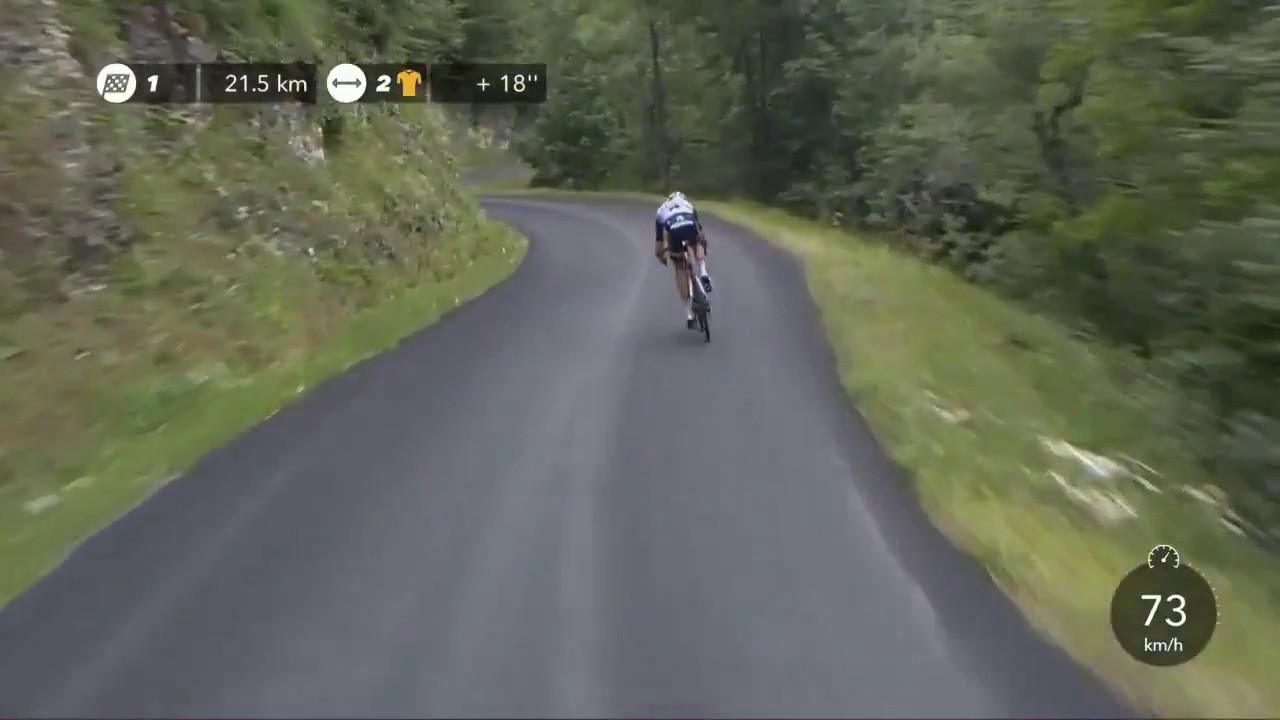Terrible chute du favoris du Tour de France Richie Porte