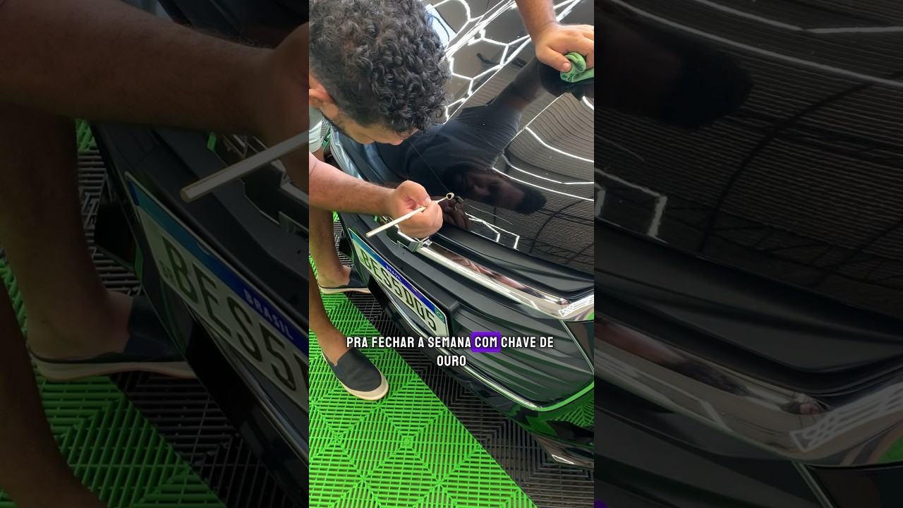 Micro pintura em risco fundo