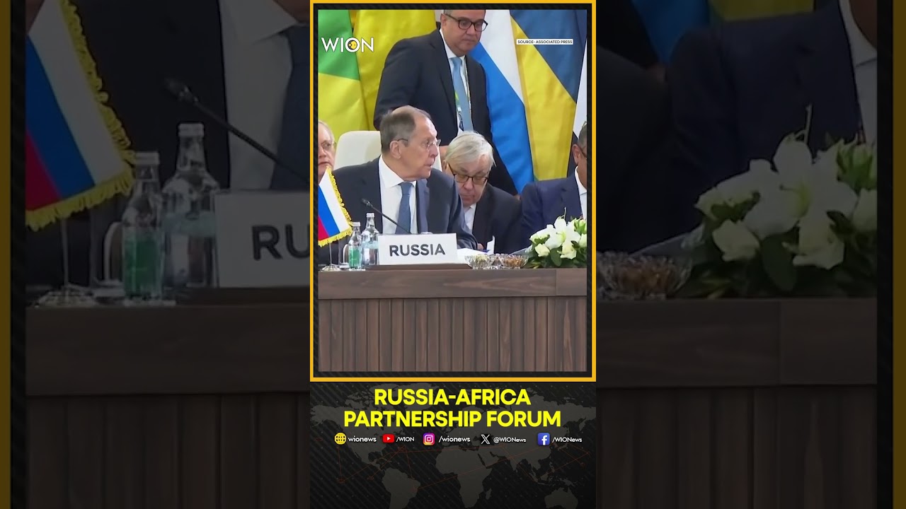 Egypt Hosts Meeting of the Russia-Africa Partnership Forum in Cairo | WION Shorts