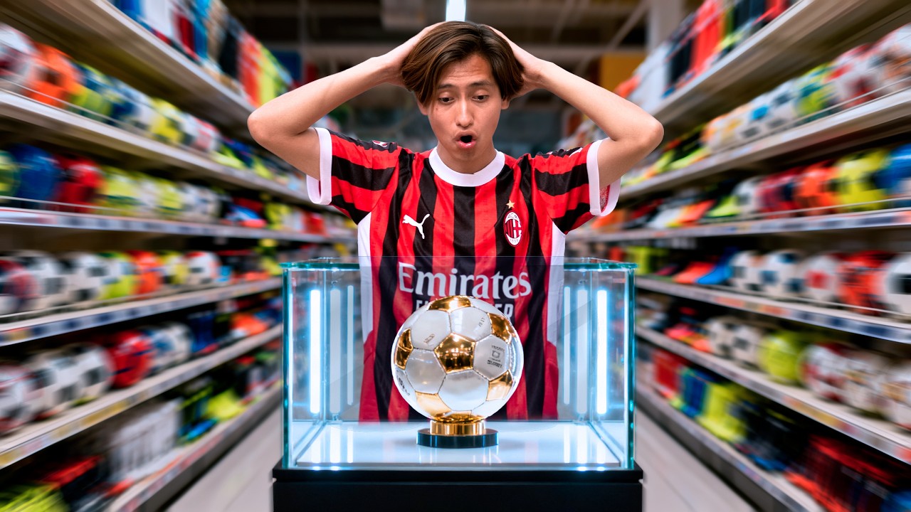 COMPRÉ el balón MÁS CARO de todos los SUPERMERCADOS